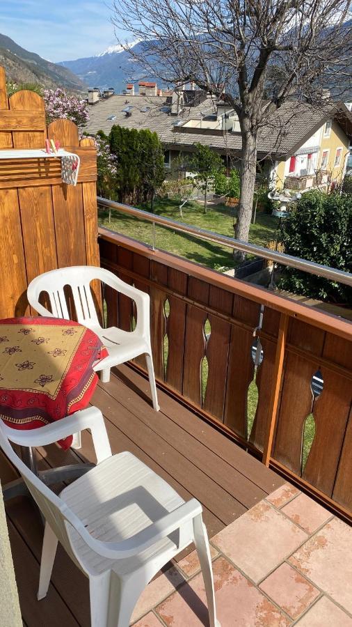 Ferienwohnung Haus Mairösl Schlanders Exterior foto